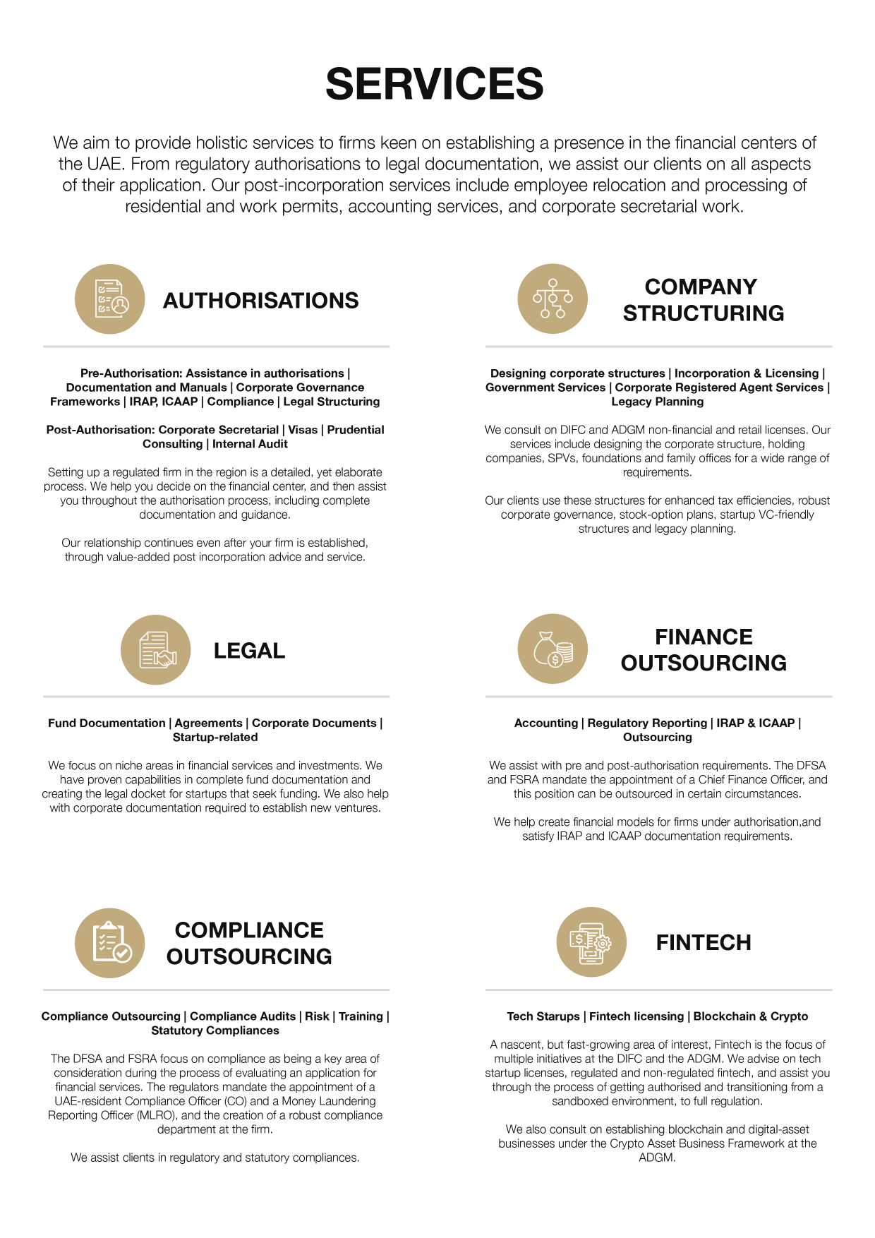 services black text